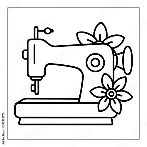 vector illustration of a coloring page
