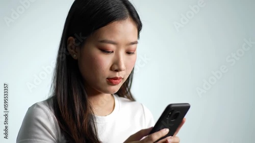 Young woman using a mobile phone