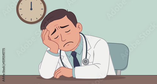 Overworked Doctor: Exhaustion and Time Pressure in Healthcare