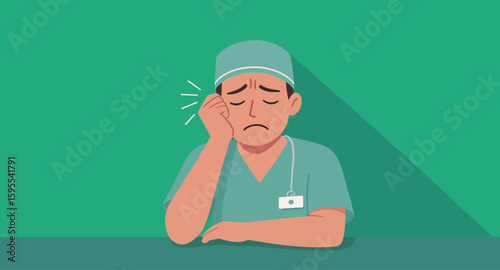 Exhausted Healthcare Worker: Burnout and Stress