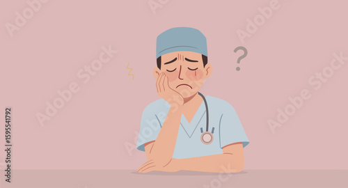 Stressed Healthcare Worker - Burden of Care