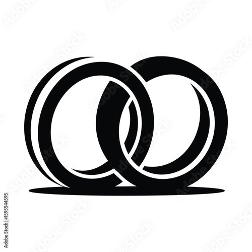 Interlocking rings symbolizing unity and connection
