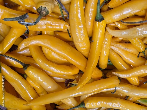 yellow chili peppers
