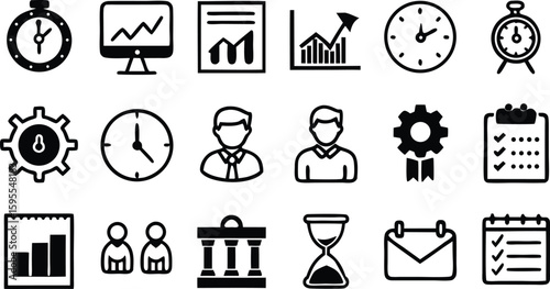 Disaster Emergency Safety Icons Set – Vector Warning and Rescue Symbols