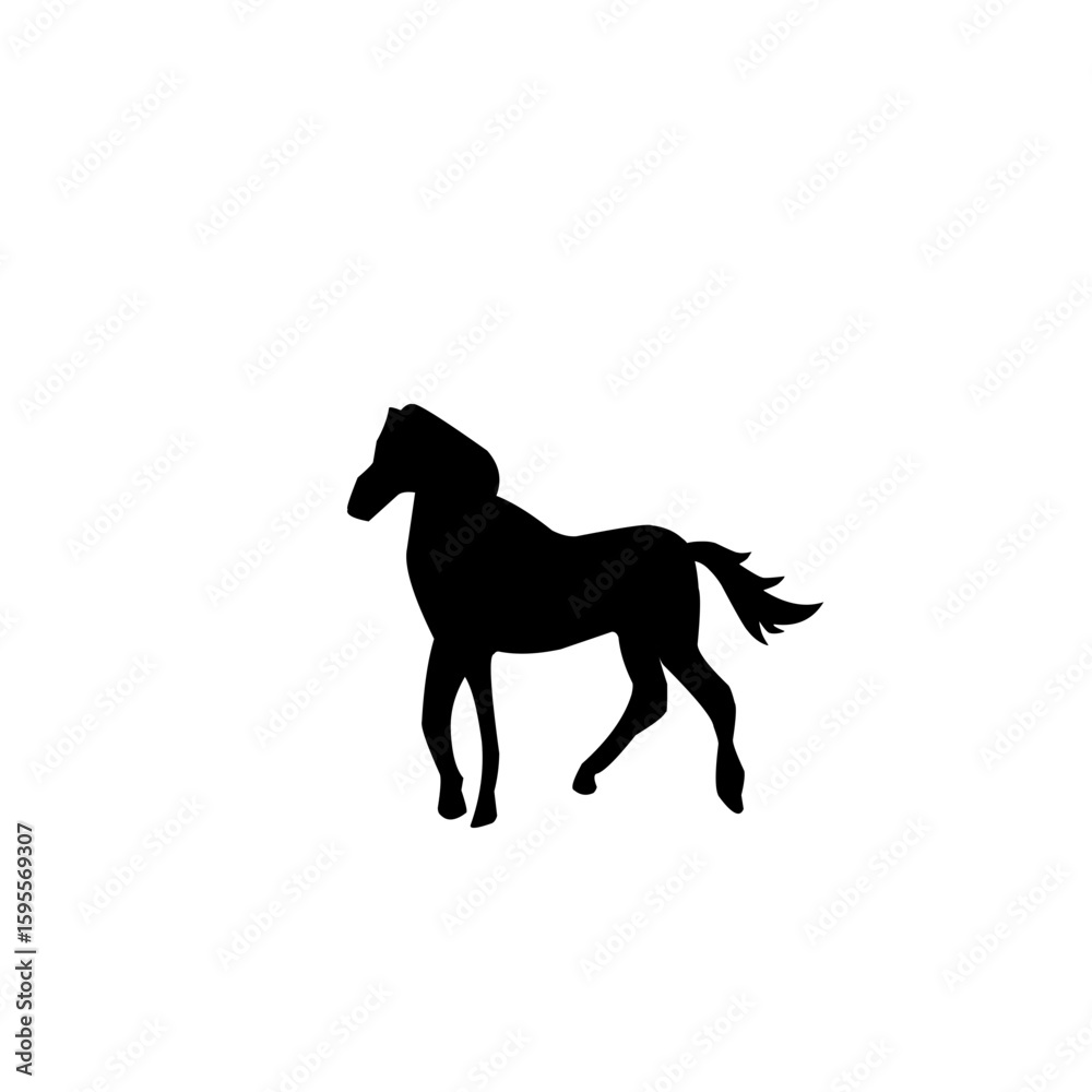 Obraz premium Horse Silhouette