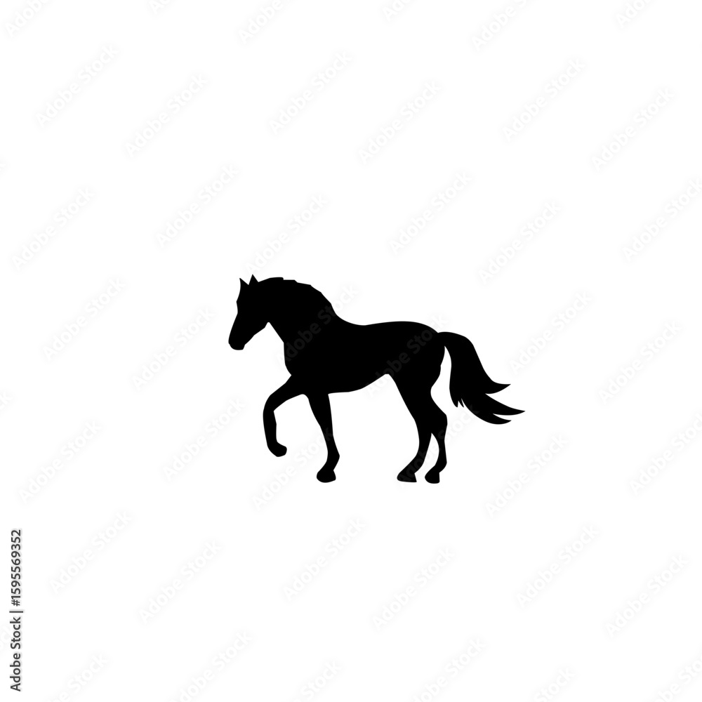 Fototapeta premium Horse Silhouette