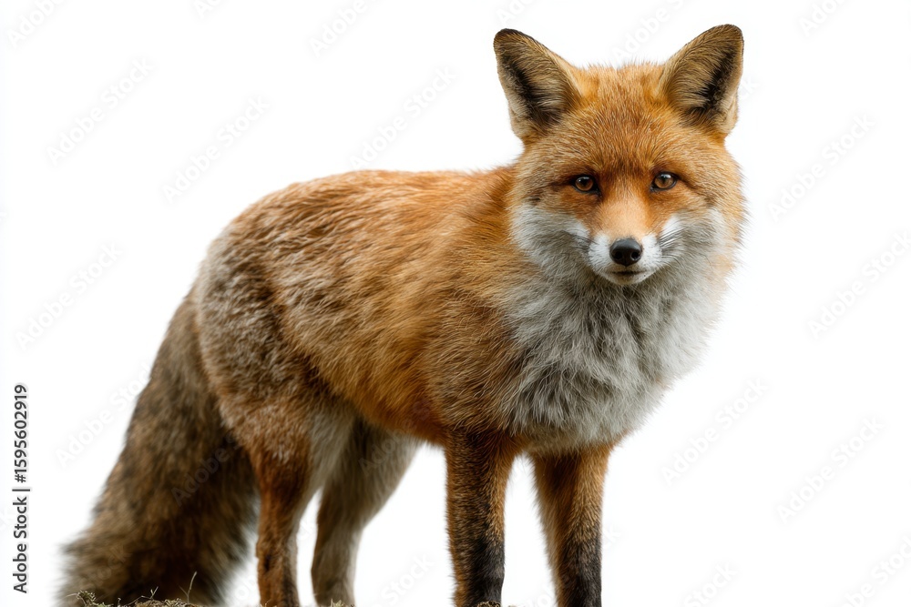 Fototapeta premium Fox Standing Outdoor