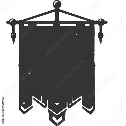 Unspoken Grievances Vintage Illustration Vector