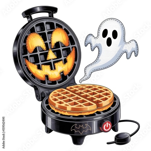 vector illustration of an old fashioned coffee pot