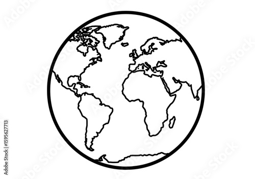 Detailed Outline of Global Geography Including Continents Oceans and Major Landforms for Educational Purposes Understanding Our Planet Earth