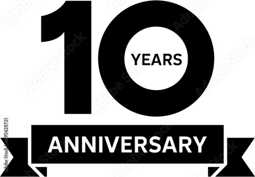10th Anniversary Celebration Emblem