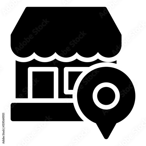 Store shop icon