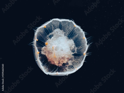 Jellyfish in. a tank