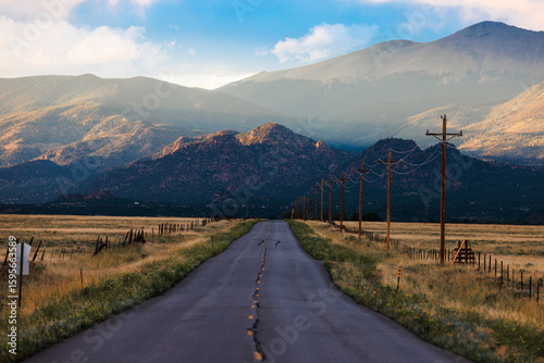 A road into the mountains