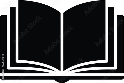 Old photo album vector with blank polaroid frames on an open book, ready for your vintage photography display