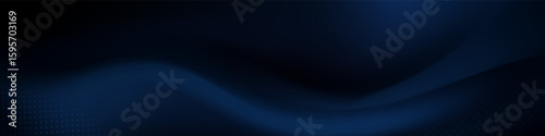 Abstract twilight ocean hues background.