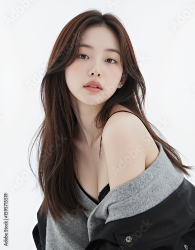 korean girl woman model