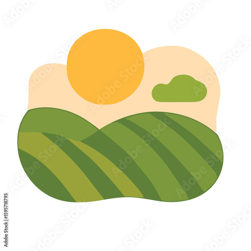 Green Landscape icon