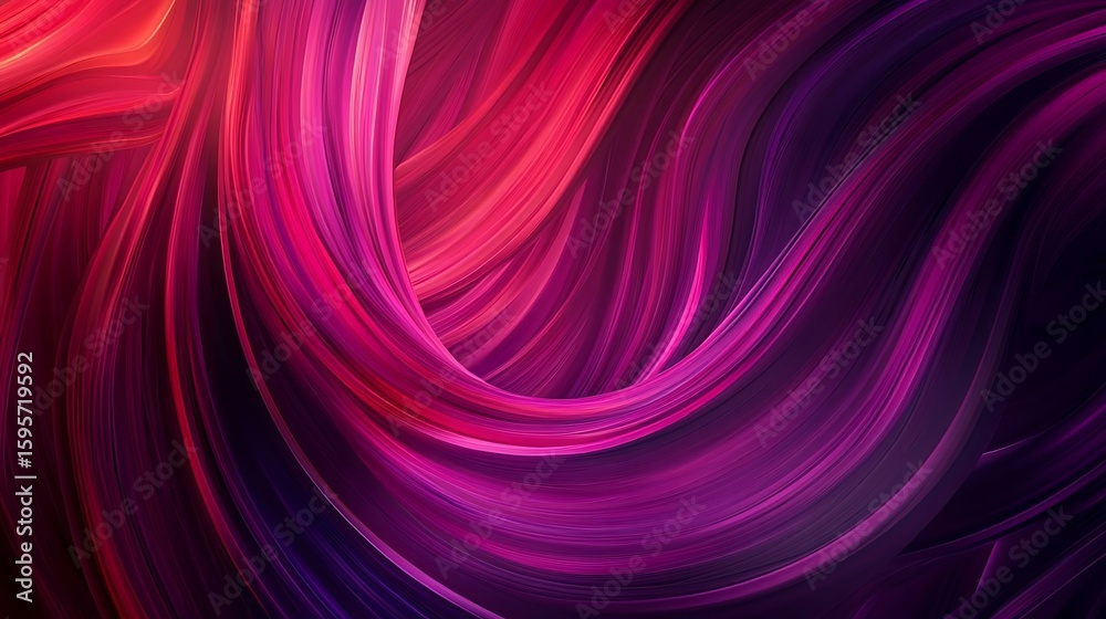 Obraz premium Abstract swirling vibrant colors.
