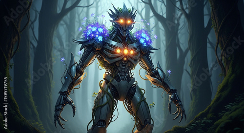 Biomechanical Forest Guardian