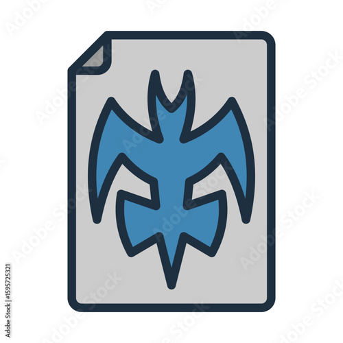 Rorschach Inkblot Icon