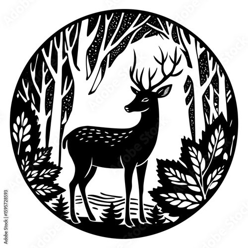 vector illustration of a zebra