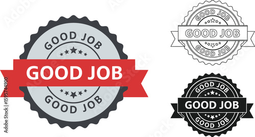 Good job achievement award reward recognition success congratulations best performance excellent work done well