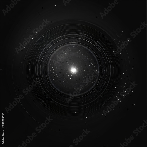 A circle with the glow quot in the dark