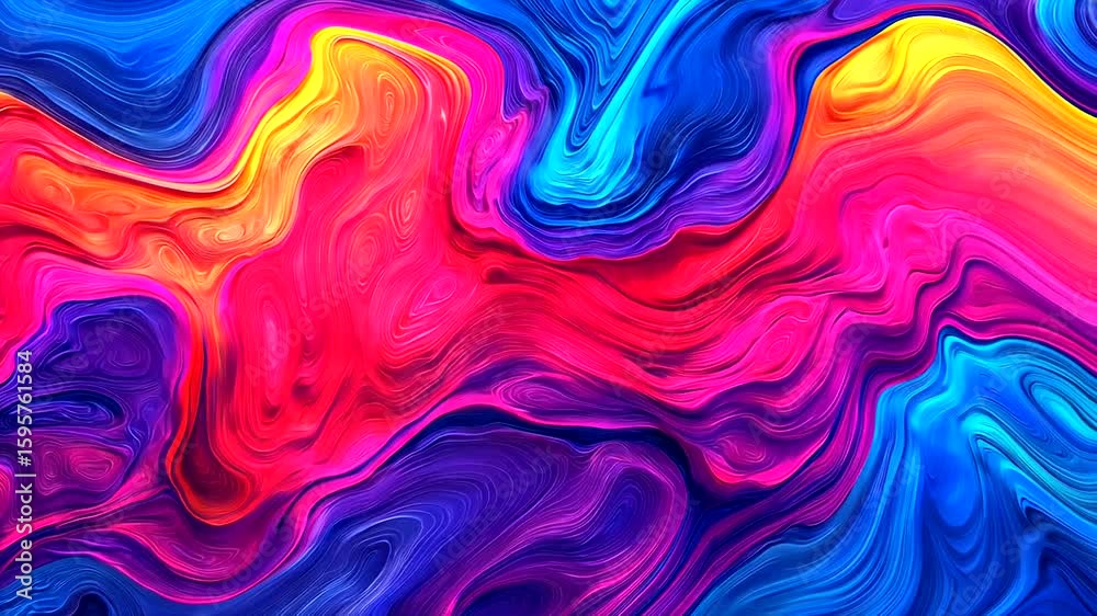Abstract colorful fluid design Abstract colorful fluid design