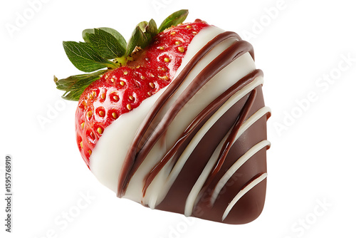 Chocolate covered strawberry, delicious dessert