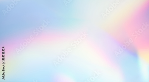 Abstract multicolor light texture overlay effect. Holographic rainbow background.