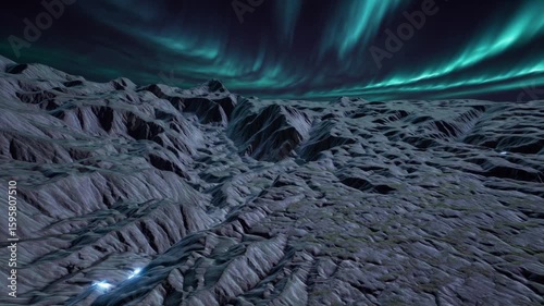 Abstract blue waves ripple with dark smoke and light, creating a dynamic texture reminiscent of a stormy sky exo planet