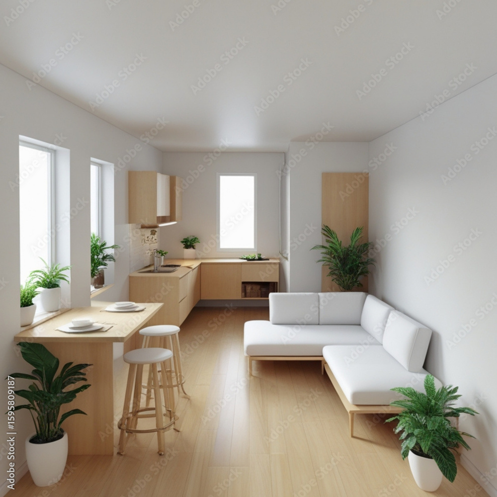 Fototapeta premium modern bedroom