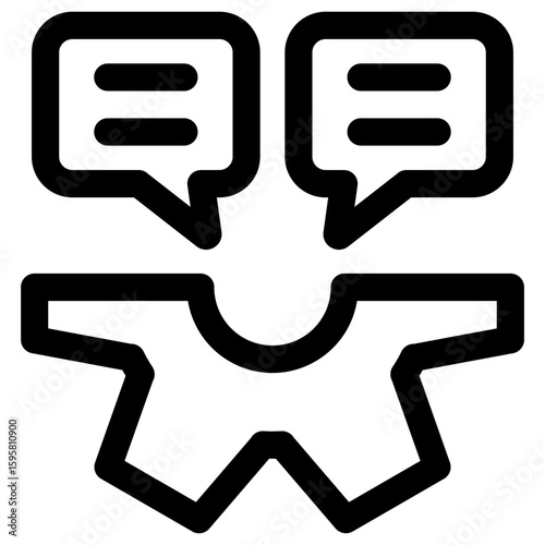 Communication Outline Icon