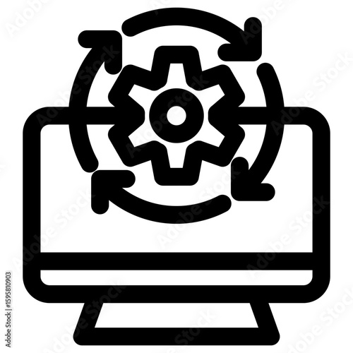 Operating Systems Outline Icon