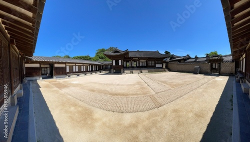 Photography 창덕궁 낙선재, 서울 대한민국 - 2025년 7월 12일 촬영 Nakseon Hall at Changdeokgung Palace in seoul south korea - pictured 12 July 2025