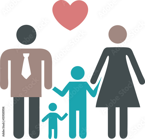 Family Icon: Representing Love, Unity, and Togetherness
