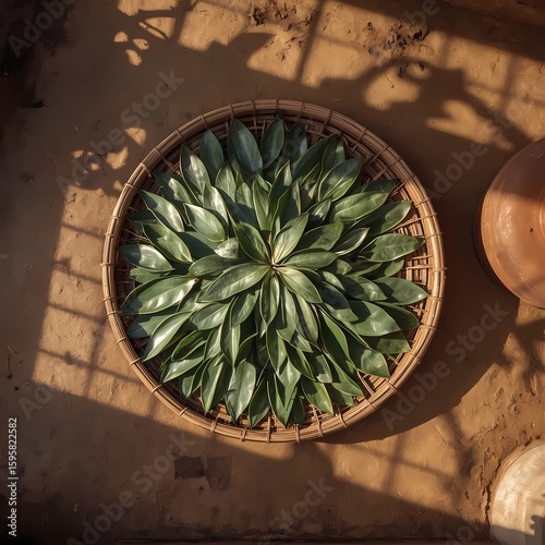 A simple and clear name for this image could be:
Vintage Christmas tree near an old European cathedral with antique decorations