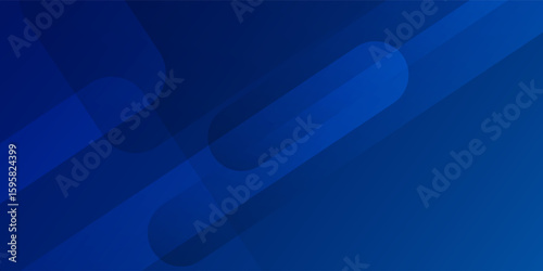 Abstract blue background with glowing geometric lines. Modern blue gradient square shape design. Futuristic technology concept. Suit for brochure, corporate, website, poster, banner, eps10
