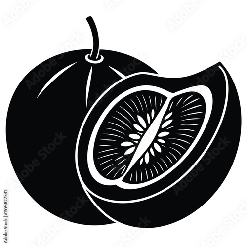 illustration of an apple