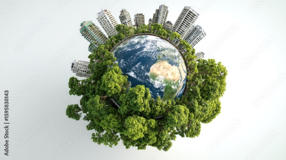the Earth globe covered with green plants and trees, symbolizing ecological balance and care for the environment
the Earth globe covered with green plants and trees, symbolizing ecological balance and care for the environment