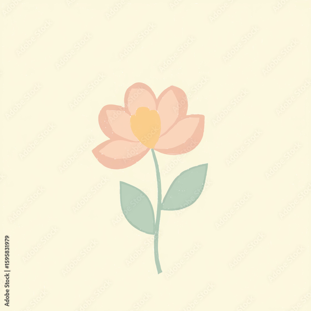 Naklejka premium abstract floral background