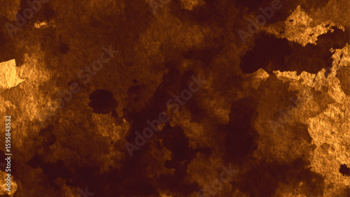 Dark brown and orange abstract.Earthy toned textured background, Warm rustic blend of colors.
