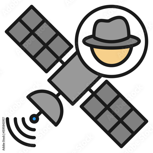 Satellite Spy Icon