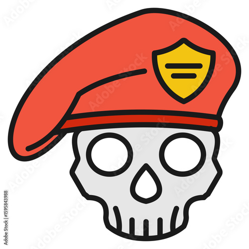 Red Beret Icon