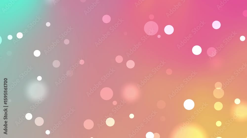 Abstrakte Bokeh-Hintergrundanimation