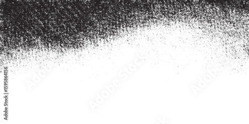 black grunge Texture on White Background . Modern Vector Art . Old Paper Effect with Comic Texture . Abstract Wall Design . Grunge Comic Texture Overlay . Vintage Paper Look	
