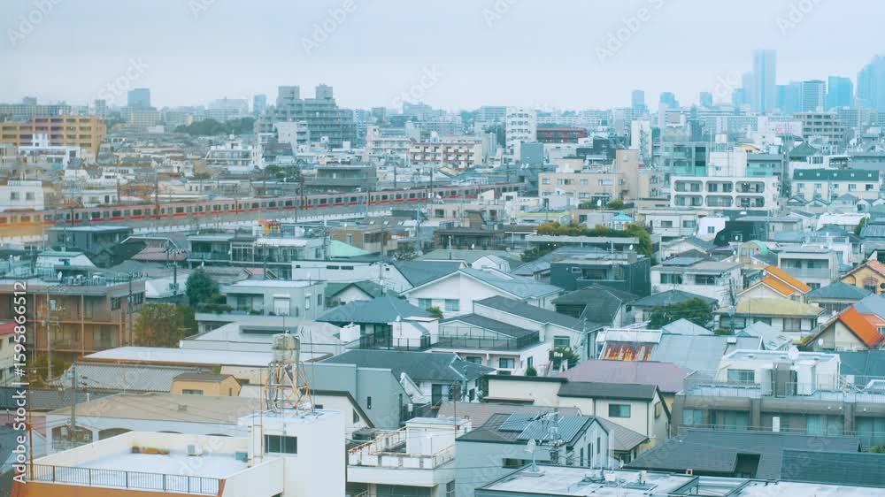住宅街 景色 住宅街 景色