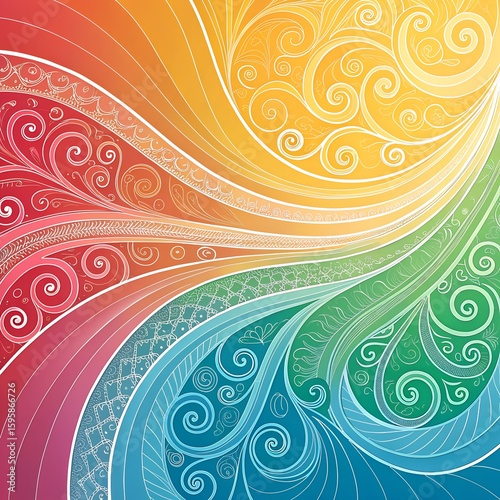 abstract background with circles