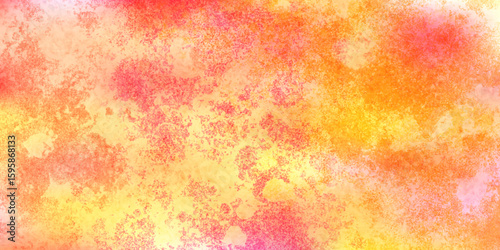 水彩　和柄　紅葉　背景